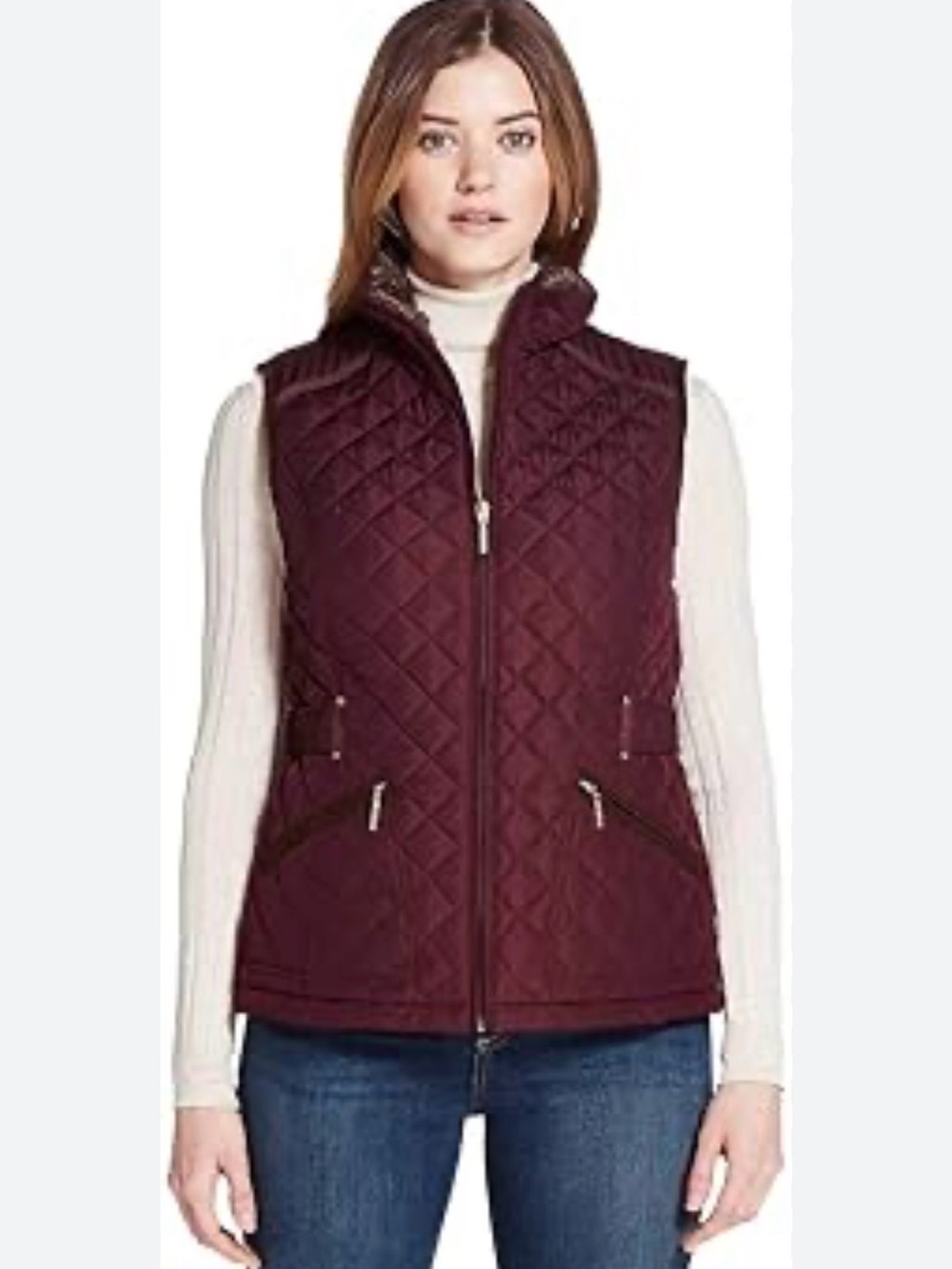 Weatherproof Ladies' Ultra Soft Cozy Lining Quilted Vest